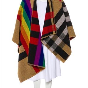 Burberry poncho